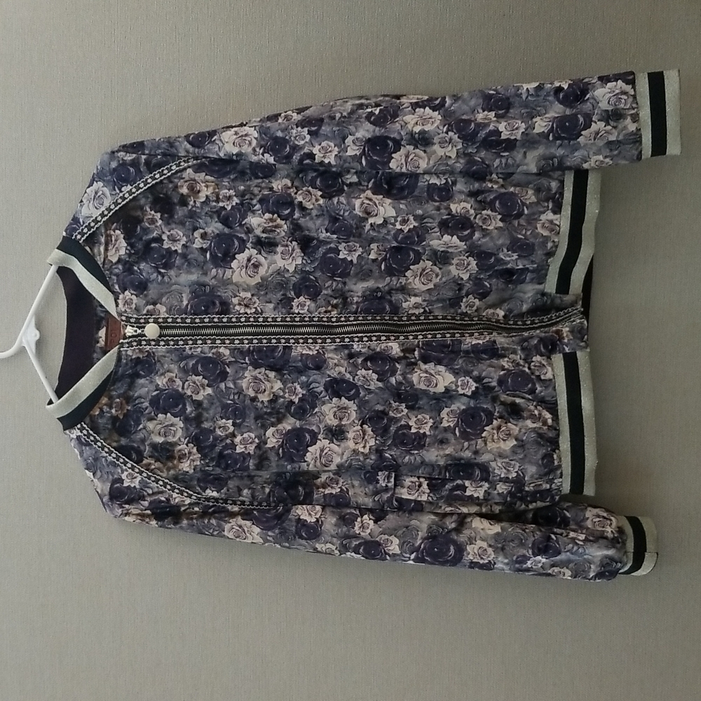 POL Floral  Bomber Jacket Size Medium